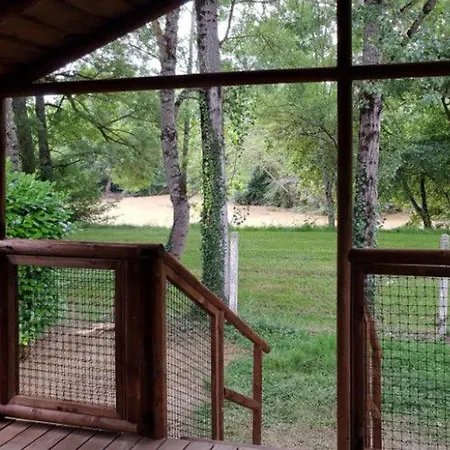 Sur Pilotis Avec Terrasse Pour 2 Personnes - Api-1-52-293 キャンプ場 *